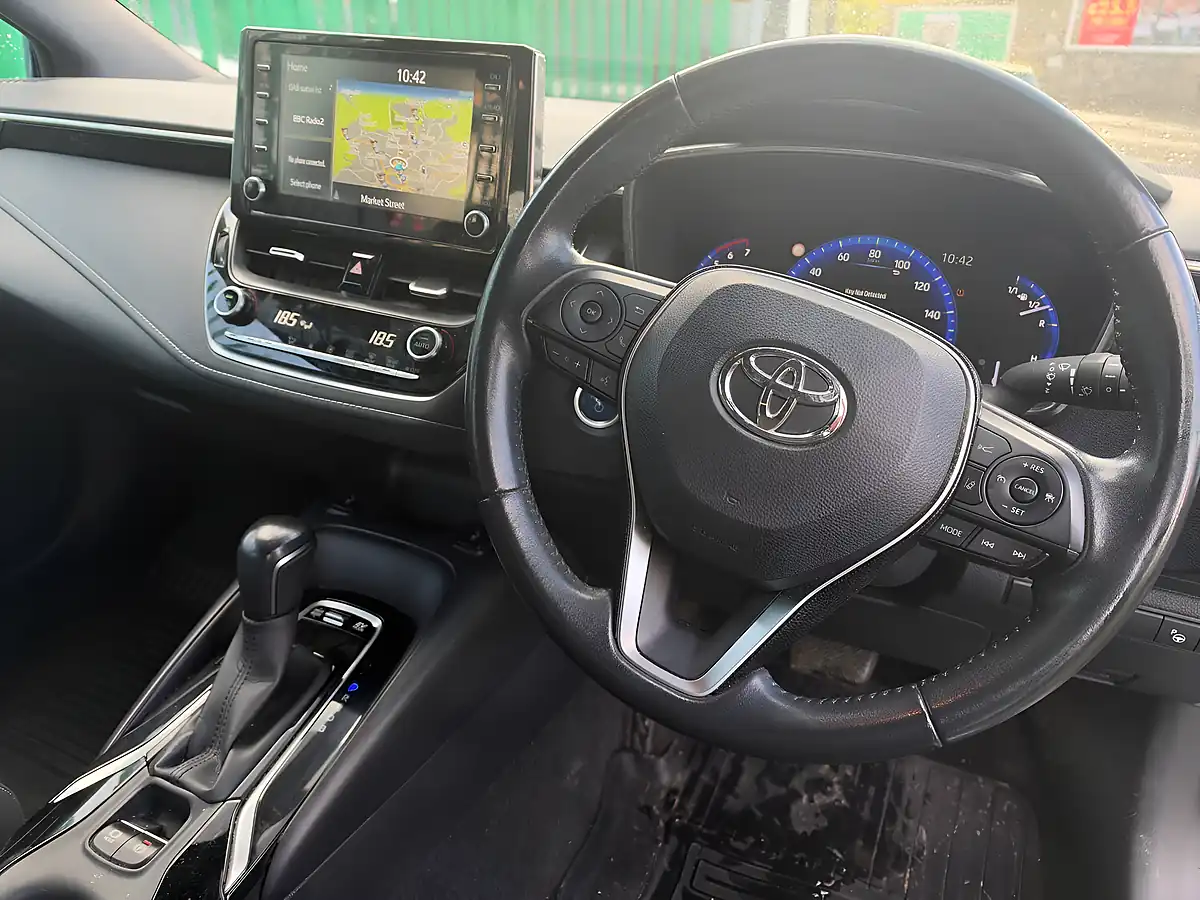 Used 2021 Toyota Corolla Icon Tech Blue - Interior and Exterior details 13