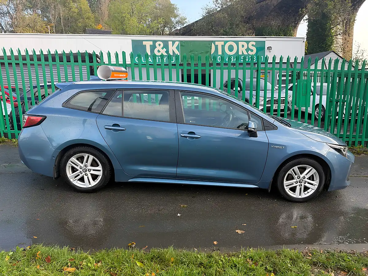 Used 2021 Toyota Corolla Icon Tech Blue - Interior and Exterior details 3