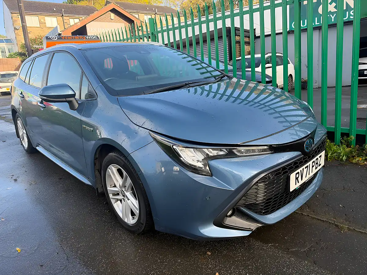 Used 2021 Toyota Corolla Icon Tech Blue - Interior and Exterior details 4