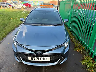 Used 2021 Toyota Corolla Icon Tech Blue - Interior and Exterior details 5