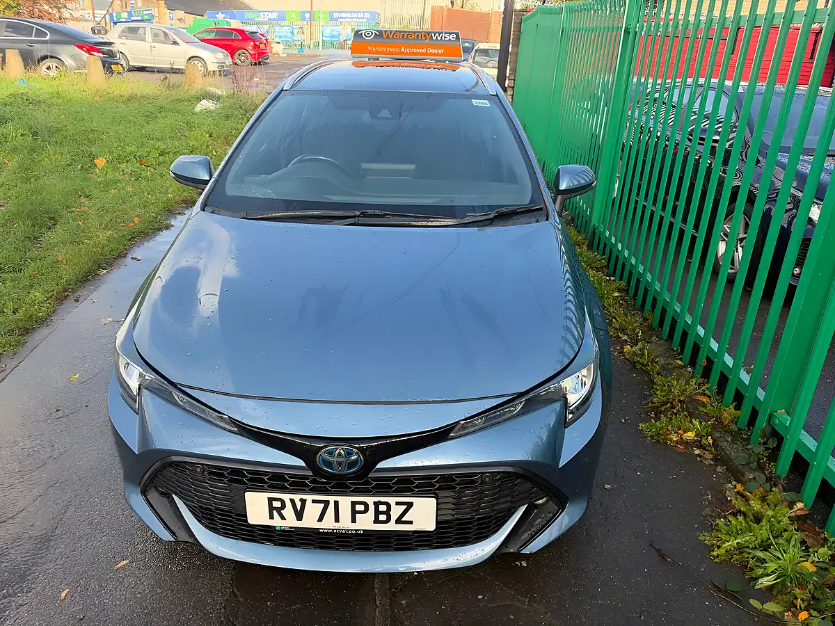 Used 2021 Toyota Corolla Icon Tech Blue - Interior and Exterior details 5