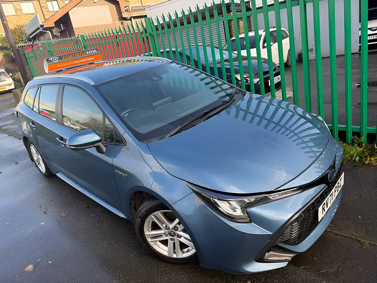 Used 2021 Toyota Corolla Icon Tech Blue - Interior and Exterior details 7
