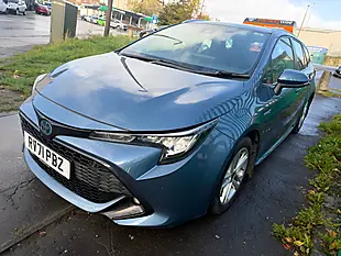 Used 2021 Toyota Corolla Icon Tech Blue - Interior and Exterior details 8