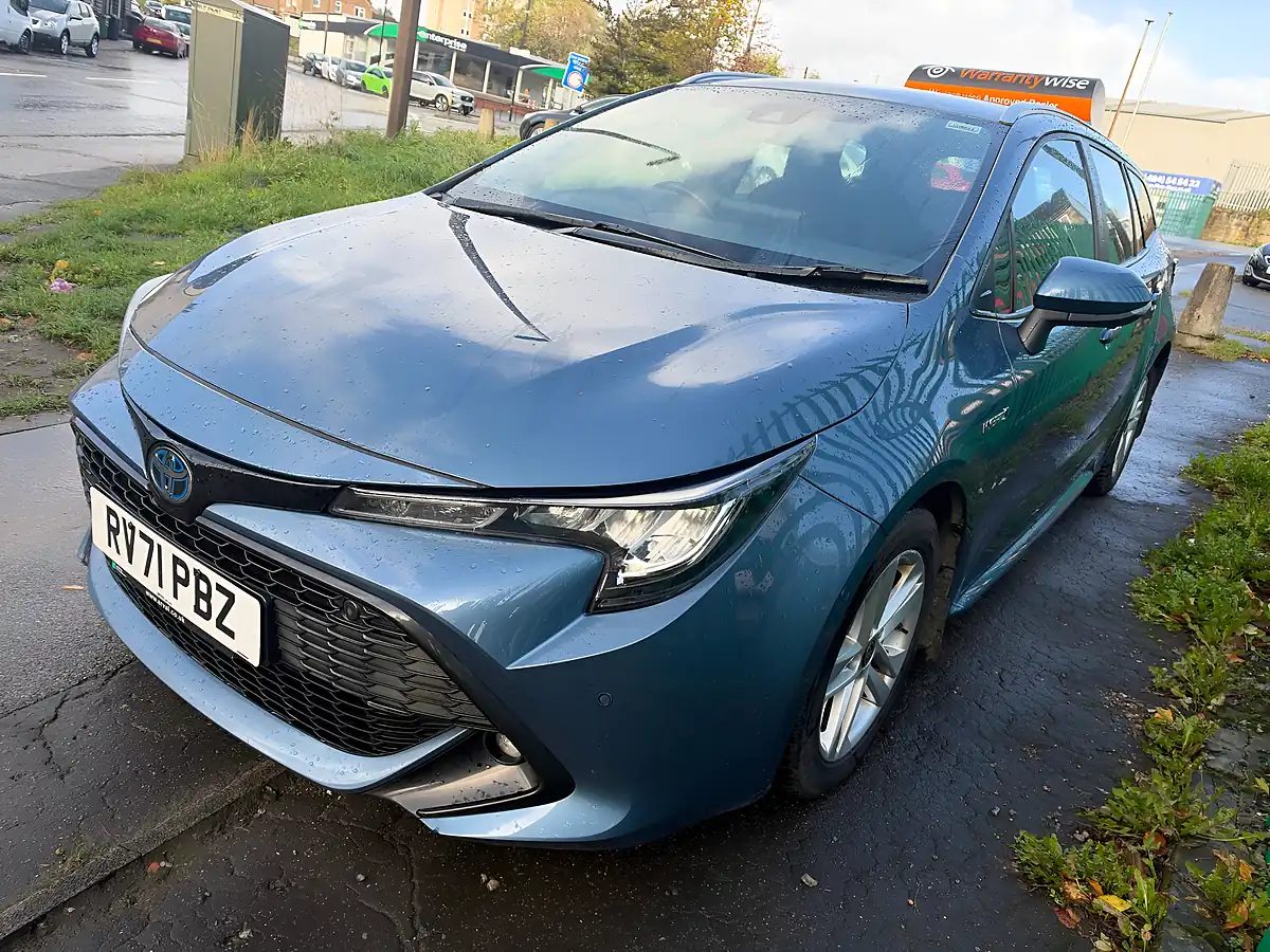 Used 2021 Toyota Corolla Icon Tech Blue - Interior and Exterior details 8