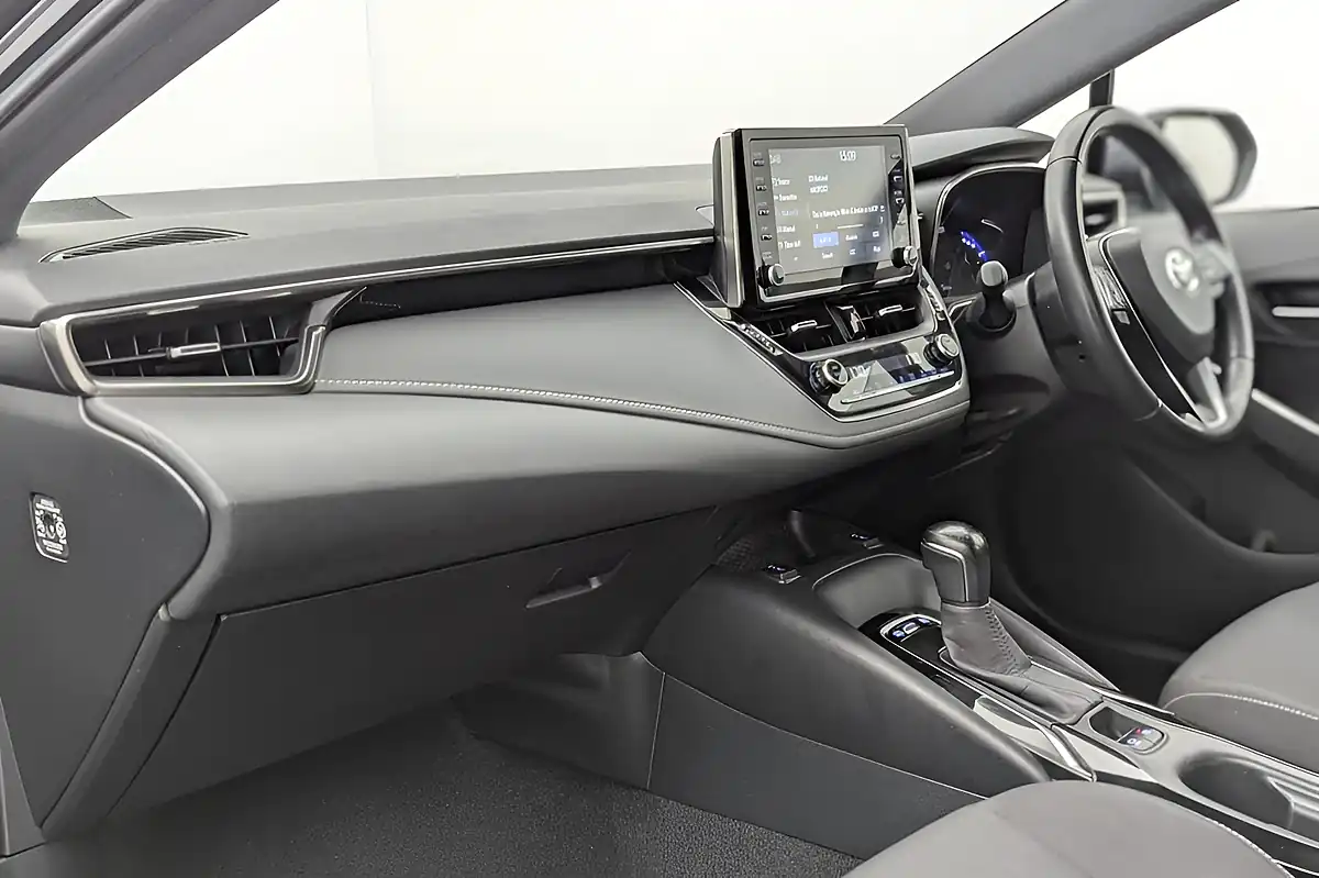 Used 2021 Toyota Corolla Icon Tech Touring Sports Black - Interior and Exterior details 12
