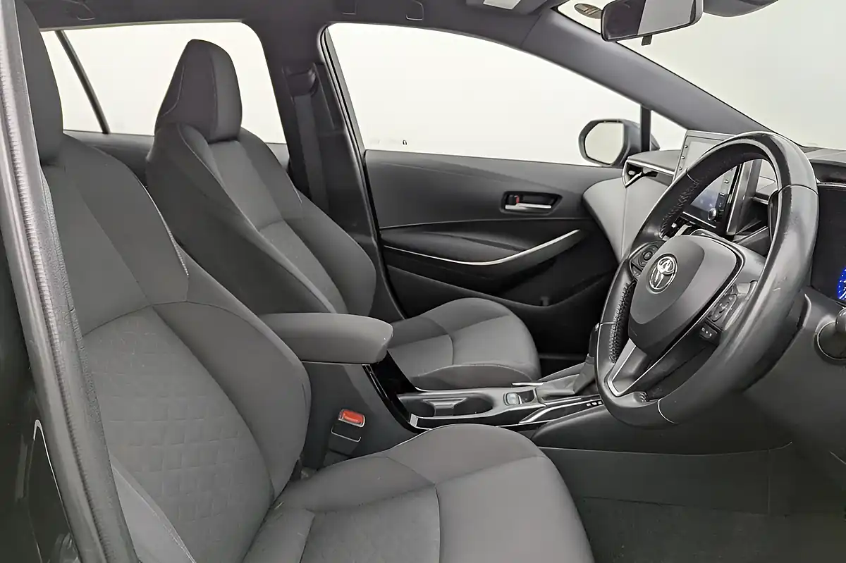 Used 2021 Toyota Corolla Icon Tech Touring Sports Black - Interior and Exterior details 2