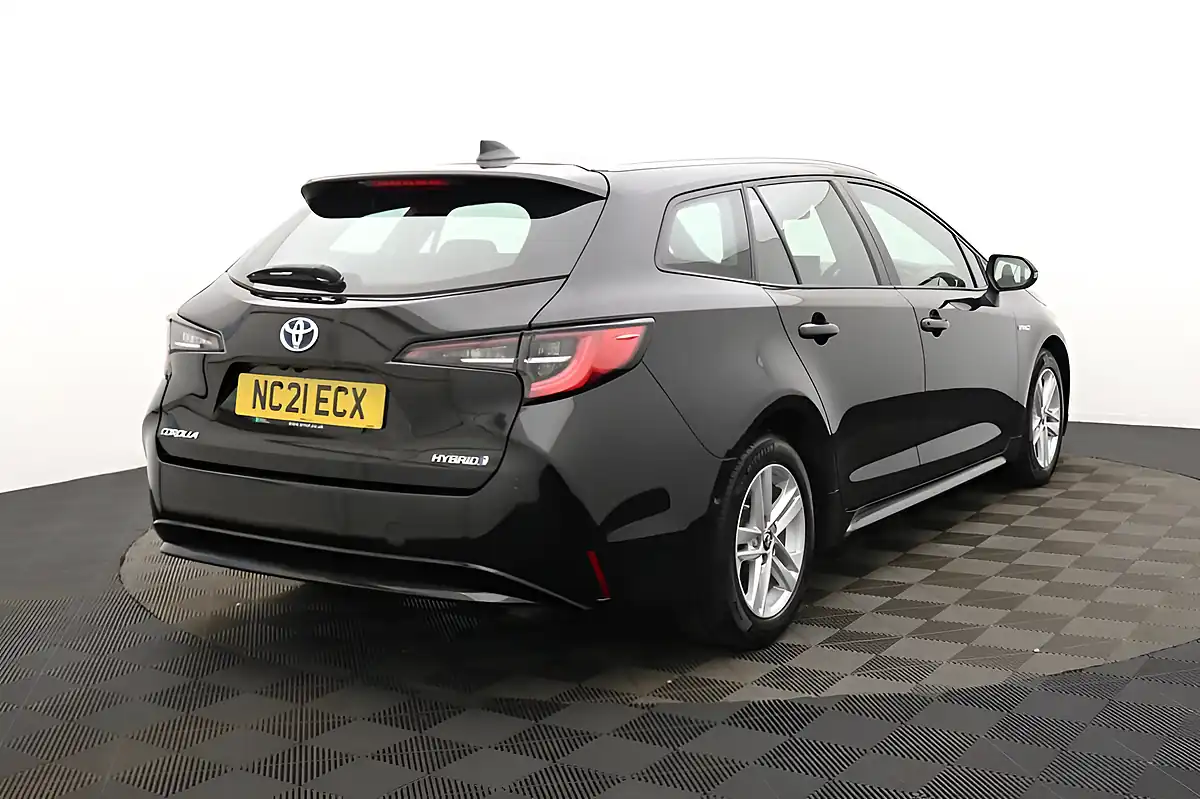 Used 2021 Toyota Corolla Icon Tech Touring Sports Black - Interior and Exterior details 3