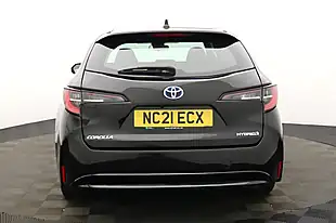 Used 2021 Toyota Corolla Icon Tech Touring Sports Black - Interior and Exterior details 4