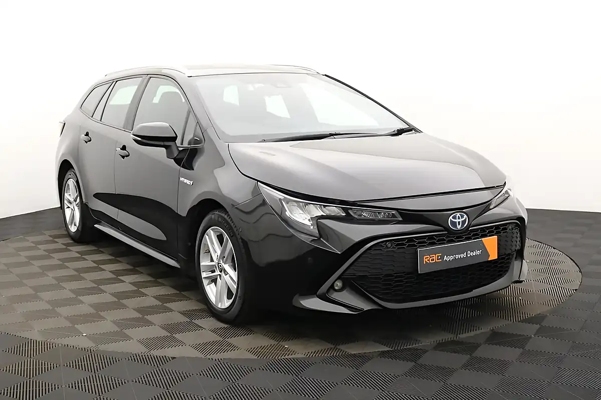 Used 2021 Toyota Corolla Icon Tech Touring Sports Black - Interior and Exterior details 8