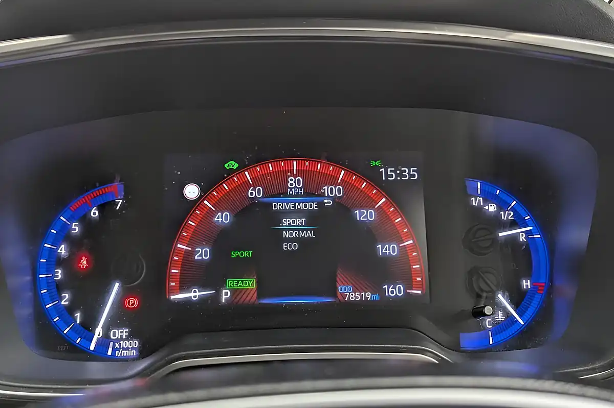 Used 2021 Toyota Corolla Icon Tech Touring Sports Black - Interior and Exterior details 15