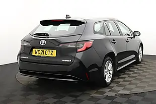 Used 2021 Toyota Corolla Icon Tech Touring Sports Black - Interior and Exterior details 3