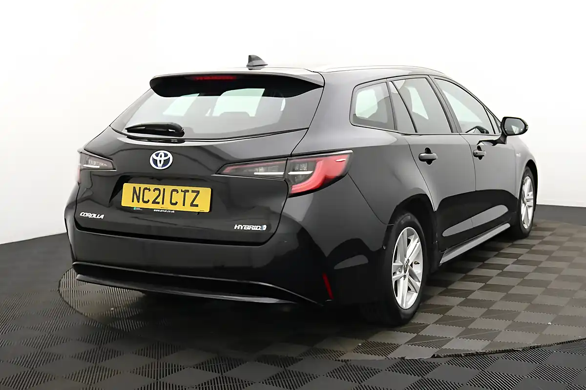 Used 2021 Toyota Corolla Icon Tech Touring Sports Black - Interior and Exterior details 3