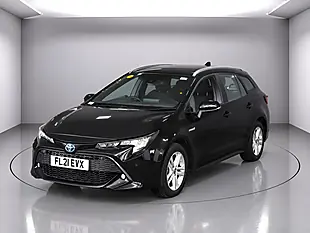 Used 2021 Toyota Corolla Icon Tech Touring Sports Black - Interior and Exterior details 2