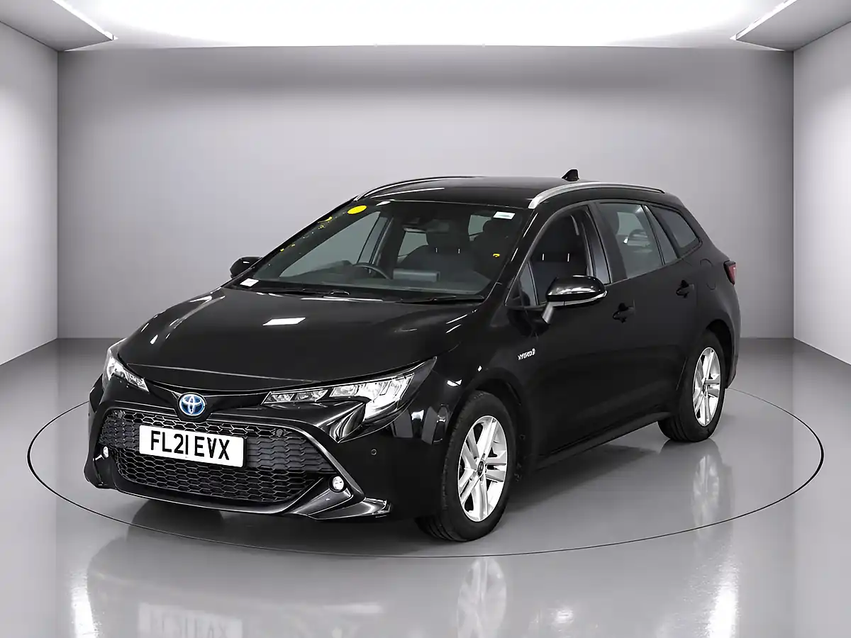 Used 2021 Toyota Corolla Icon Tech Touring Sports Black - Interior and Exterior details 2