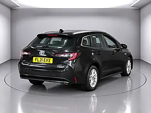 Used 2021 Toyota Corolla Icon Tech Touring Sports Black - Interior and Exterior details 4
