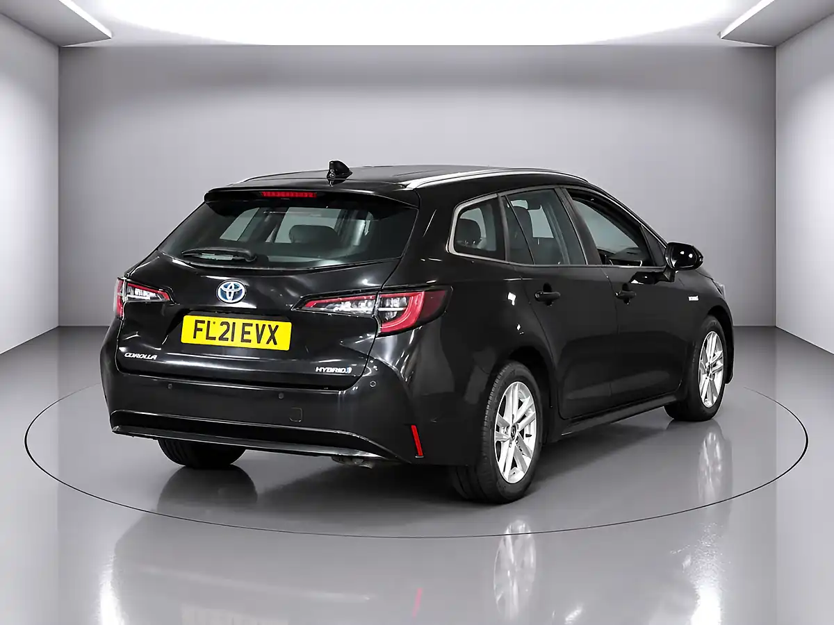 Used 2021 Toyota Corolla Icon Tech Touring Sports Black - Interior and Exterior details 4