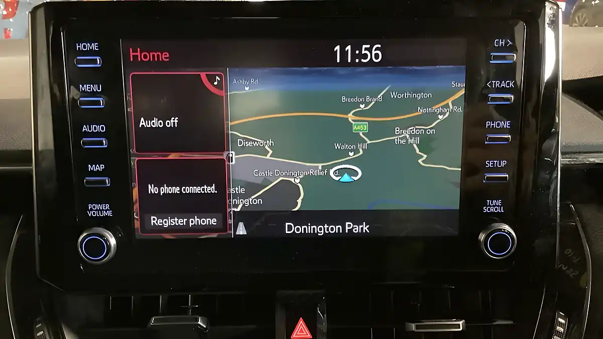 Used 2021 Toyota Corolla Icon Tech Touring Sports Eclipse Black - Interior and Exterior details 10