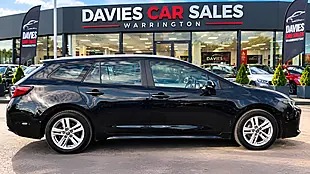 Used 2021 Toyota Corolla Icon Tech Touring Sports Eclipse Black - Interior and Exterior details 2