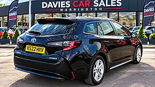 Used 2021 Toyota Corolla Icon Tech Touring Sports Eclipse Black - Interior and Exterior details 4