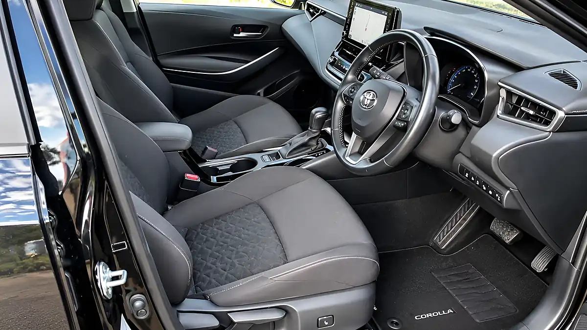 Used 2021 Toyota Corolla Icon Tech Touring Sports Eclipse Black - Interior and Exterior details 6