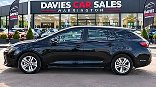 Used 2021 Toyota Corolla Icon Tech Touring Sports Eclipse Black - Interior and Exterior details 7