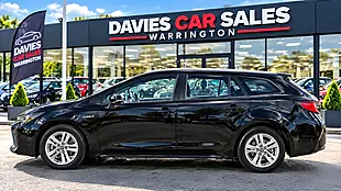 Used 2021 Toyota Corolla Icon Tech Touring Sports Eclipse Black - Interior and Exterior details 9