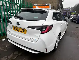Used 2021 Toyota Corolla Icon Tech White - Interior and Exterior details 10