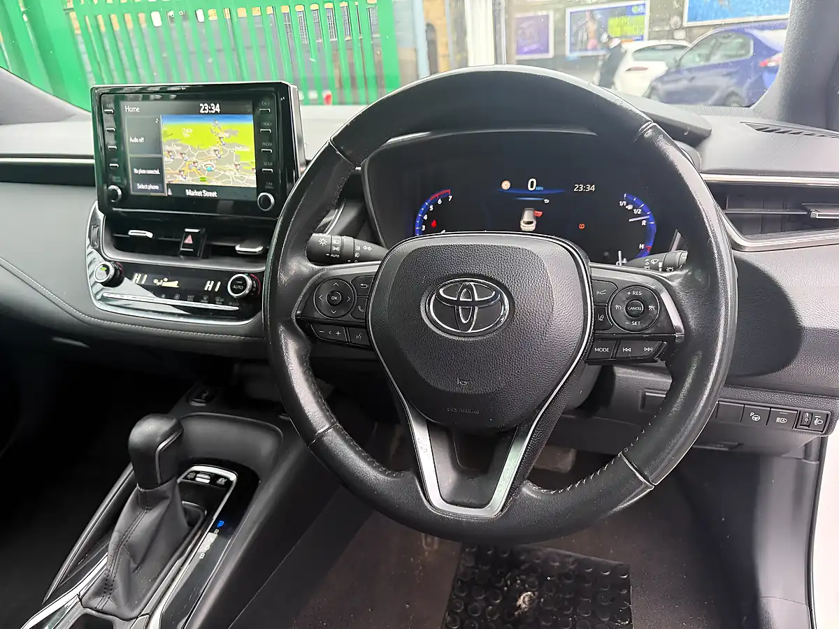 Used 2021 Toyota Corolla Icon Tech White - Interior and Exterior details 14