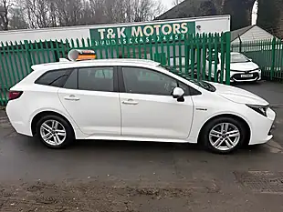 Used 2021 Toyota Corolla Icon Tech White - Interior and Exterior details 2