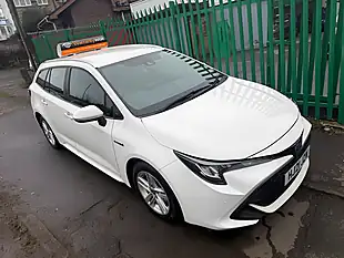 Used 2021 Toyota Corolla Icon Tech White - Interior and Exterior details 5