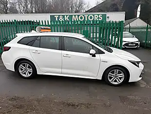 Used 2021 Toyota Corolla Icon Tech White - Interior and Exterior details 9