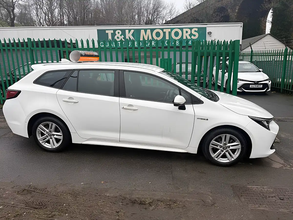Used 2021 Toyota Corolla Icon Tech White - Interior and Exterior details 9
