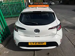 Used 2021 Toyota Corolla Icon Tech White - Interior and Exterior details 11