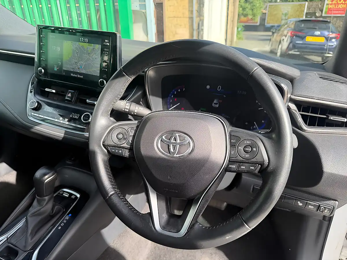 Used 2021 Toyota Corolla Icon Tech White - Interior and Exterior details 15