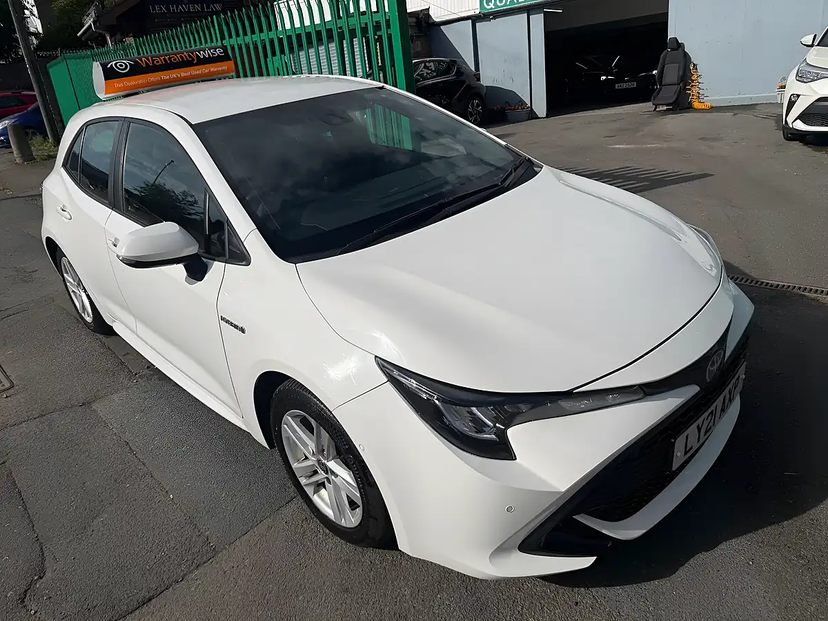 Used 2021 Toyota Corolla Icon Tech White - Interior and Exterior details 8
