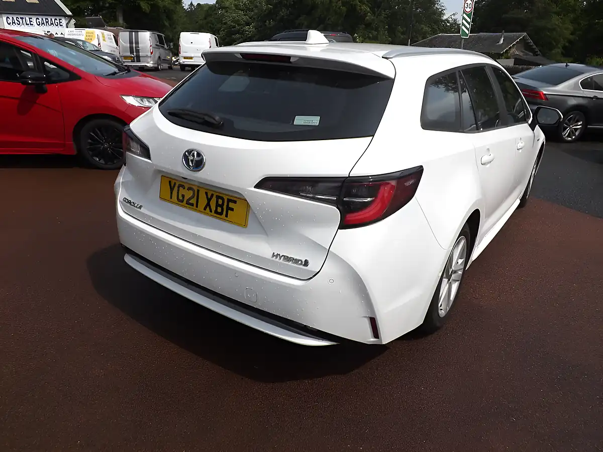Used 2021 Toyota Corolla Icon Tech White - Interior and Exterior details 10