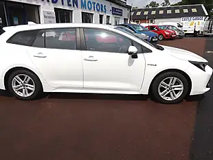 Used 2021 Toyota Corolla Icon Tech White - Interior and Exterior details 15