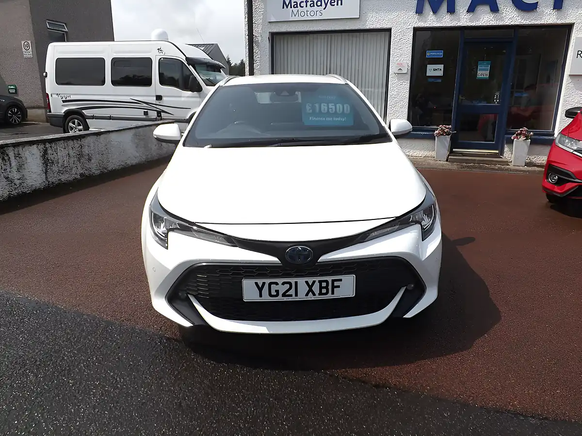 Used 2021 Toyota Corolla Icon Tech White - Interior and Exterior details 2