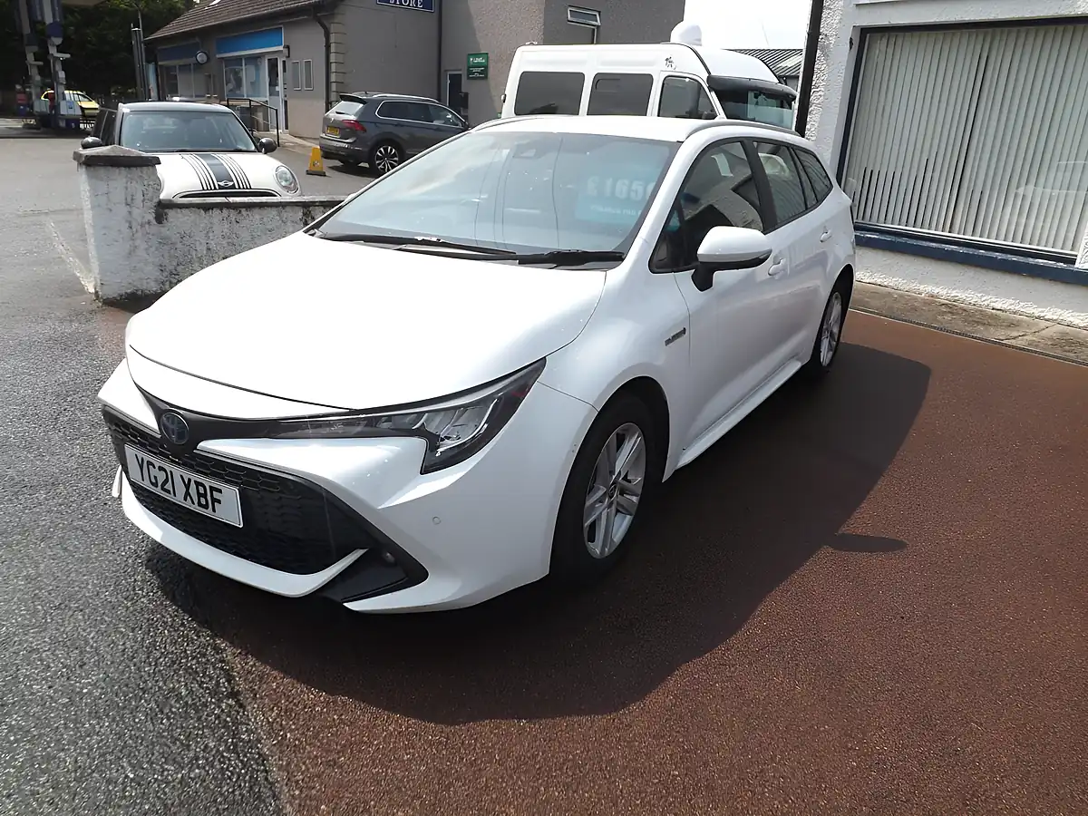 Used 2021 Toyota Corolla Icon Tech White - Interior and Exterior details 3