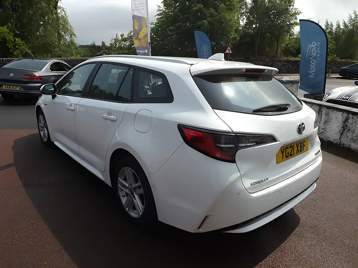 Used 2021 Toyota Corolla Icon Tech White - Interior and Exterior details 5