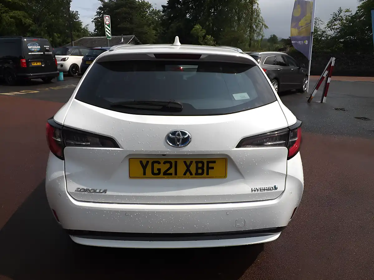 Used 2021 Toyota Corolla Icon Tech White - Interior and Exterior details 6