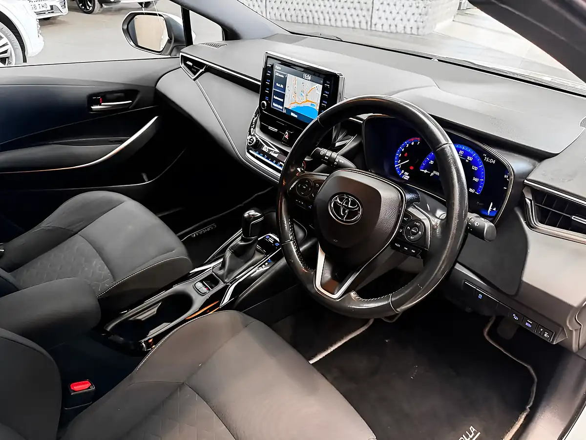 Used 2021 Toyota Corolla Icon Tech White - Interior and Exterior details 12