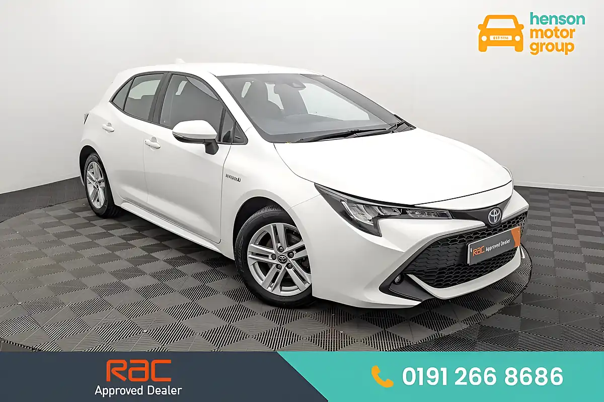 Used 2021 Toyota Corolla Icon White - Front View