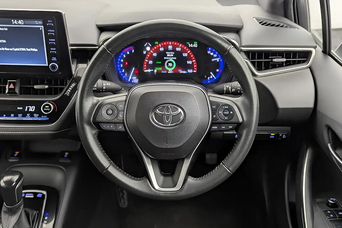 Used 2021 Toyota Corolla Icon White - Interior and Exterior details 14