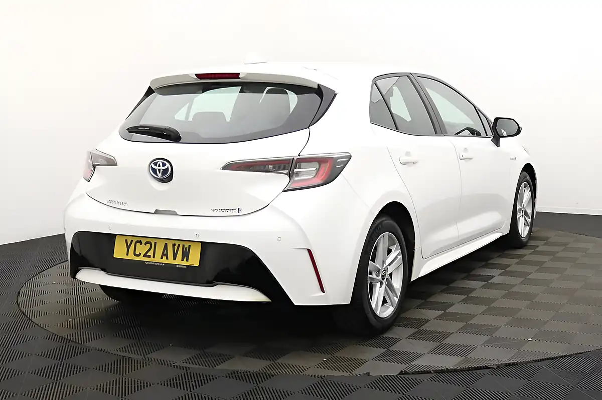 Used 2021 Toyota Corolla Icon White - Interior and Exterior details 4