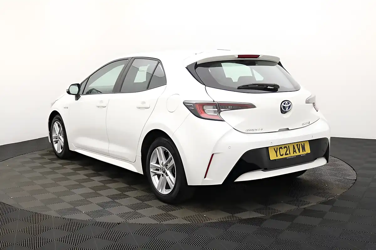 Used 2021 Toyota Corolla Icon White - Interior and Exterior details 6