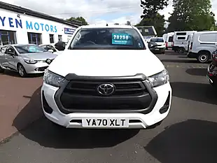 Used 2021 Toyota Hi-Lux Active White - Interior and Exterior details 2