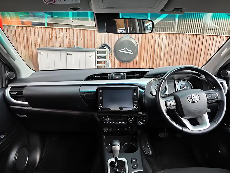 Used 2021 Toyota Hilux Invincible Dcb Silver - Interior and Exterior details 10