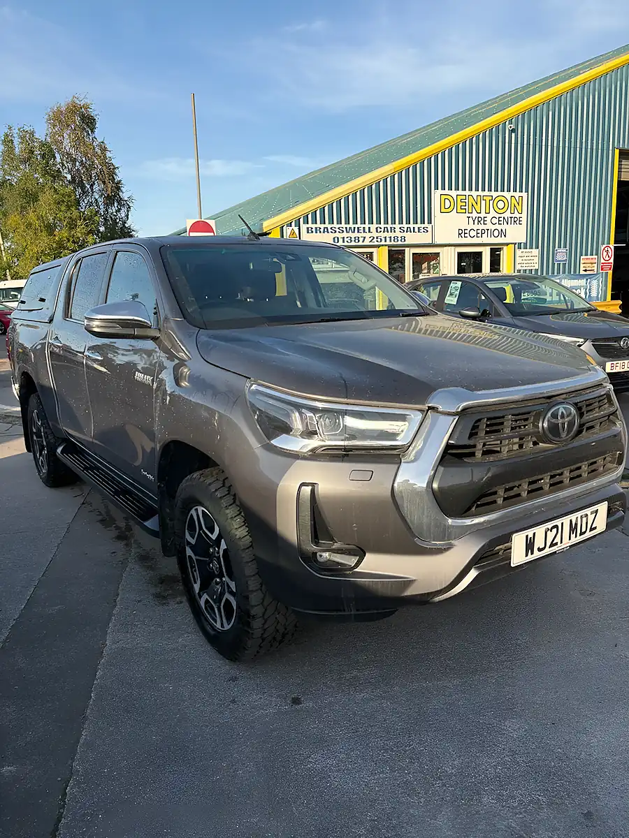 Used 2021 Toyota Hilux Invincible Grey - Front View
