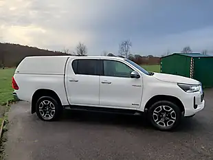 Used 2021 Toyota Hilux Invincible White - Interior and Exterior details 3
